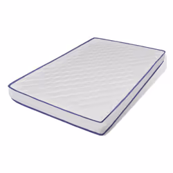 VidaXL 241073, Matelas en mousse à mémoire de forme, Blanc, Polyester, 1200 mm, 2000 mm, 170 mm