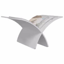 VidaXL 241219 porte-magazines Blanc - Vue supplémentaire 5