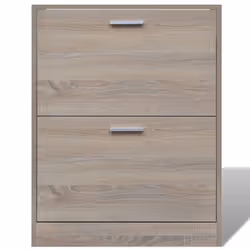 VidaXL 241243 Organisateur pour chaussures Fermé Chêne