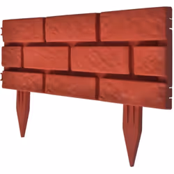 Partagez facilement vos bordures ou vos parterres de fleurs avec ce séparateur de gazon décoratif. Les pièces interconnectabl ...