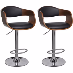 Cet ensemble de tabourets de bar, avec son design intemporel et propre, vous apportera indéniablement un bon confort d'assise ...