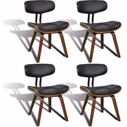 Cet ensemble de chaises, y compris 4 pièces, est un accessoire attrayant pour décorer n'importe quelle pièce. Avec un design  ...