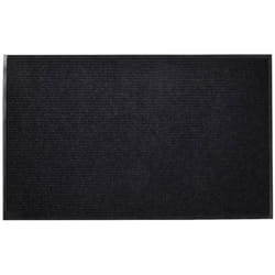 Vidaxl - Tapis d'entrée Noir pvc 90 x 120 cm