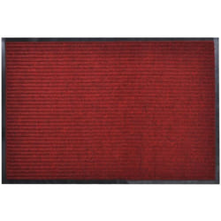Vidaxl - Paillasson pvc Rouge 120 x 180 cm