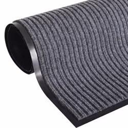 VidaXL 241275 paillasson Paillasson commercial Intérieure Rectangulaire Gris