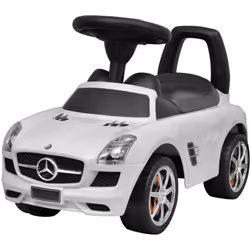 Cette voiture à pousser pour enfants est un jouet réaliste et sûr. Elle joue six chansons activées par des boutons sur le vol ...