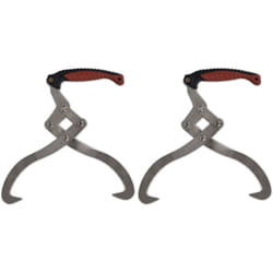 Vidaxl - Pinces à bûches 2 pcs avec manche en tpr