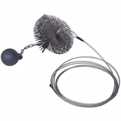 Cette brosse pour cheminée est conçue pour enlever rapidement et efficacement de la suie de votre cheminée. Grâce à son desig ...