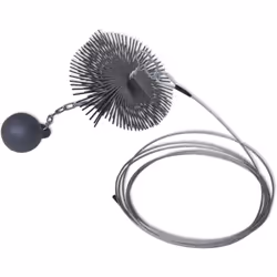 Cette brosse pour cheminée est conçue pour enlever rapidement et efficacement de la suie de votre cheminée.Grâce à son design ...