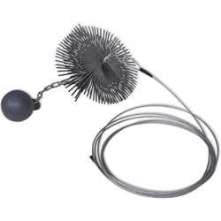 Brosse ronde pour cheminée Dia. 20 cm