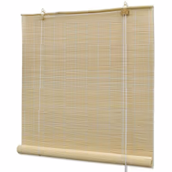 Description générale Ces stores à enrouleur en bambou naturel sont conçus pour offrir de l'intimité tout en laissant passer l ...
