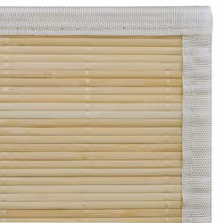 VidaXL 241335 tapis de sol Intérieure Rectangle Bambou, PVC, Polyester, Polypropylène (PP) Bambou - Vue supplémentaire 6