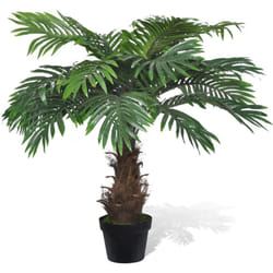 Vidaxl - Palmier cycus artificiel avec pot 80 cm