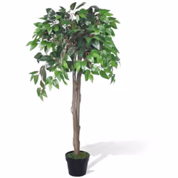 Description générale Ce palmier artificiel de type Ficus est haut de 110 cm. Il est conçu pour ne jamais dépérir, permettant ...