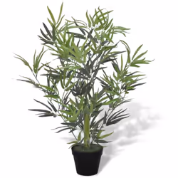 Description générale Cette plante de bambou artificielle de 80 cm est idéale pour embellir votre entrée, salon ou bureau. Com ...