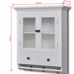 VidaXL 241374 Armoire de rangement de salle à manger et de cuisine - Vue supplémentaire 8
