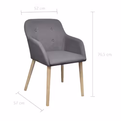 VidaXL 270573 chaise restaurant - Vue supplémentaire 6