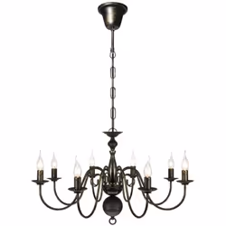 Ce joli lustre, avec un design classique et élégant, fera un super ajout à n'importe quel intérieur. Il convient à un usage r ...