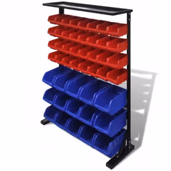 Cet organisateur d'outils en plastique est un article indispensable pour tout atelier, idéal pour ranger de petites pièces, a ...