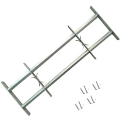 Vidaxl - Grille réglable de sécurité de fenêtres et 2 barres 700-1050 mm