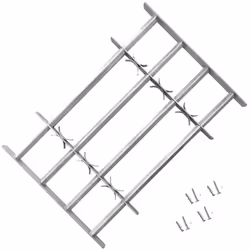 DESCRIPTION GÉNÉRALE Le grille réglable de sécurité de fenêtres avec 4 barres de la marque VIDAXL est conçu pour offrir une p ...