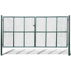 Vidaxl - Portillon Maille 415 x 225 cm / 400 x 175 cm