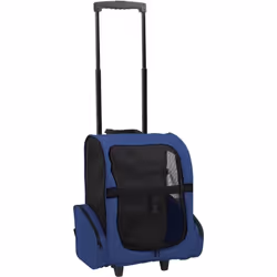 Ce chariot pour animaux de compagnie est léger et ventilé. Il est conçu pour les petits animaux de compagnie tells que les ch ...