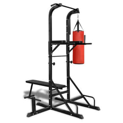 vidaXL Tour de puissance avec banc et sac de boxe 90667