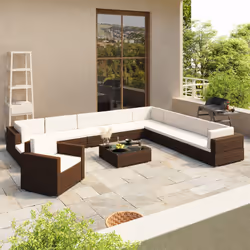 VidaXL 41262 ensemble de meubles de jardin