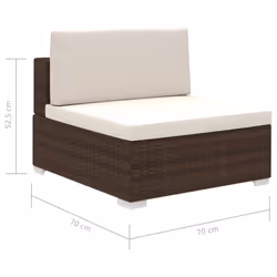 VidaXL 41270 ensemble de meubles de jardin - Vue supplémentaire 8