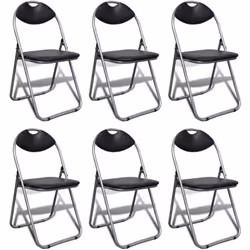 Cet ensemble de chaises pliantes, avec son design simple et élégant, est idéal pour une utilisation dans ou à l'extérieur de  ...