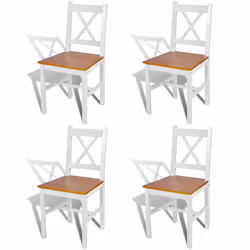 VidaXL 241513, Bois de pin, 415 mm, 455 mm, 855 mm, 44,5 cm, 4 pièce(s)
