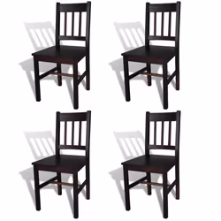 VidaXL 241517, Bois de pin, 415 mm, 455 mm, 860 mm, 44,5 cm, 4 pièce(s)