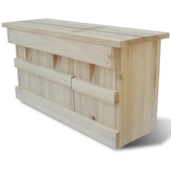 Vidaxl - Nichoir pour moineau 44 x 15,5 x 21,5 cm