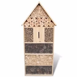 VidaXL 41294 hôtel à insectes Autonome Bois