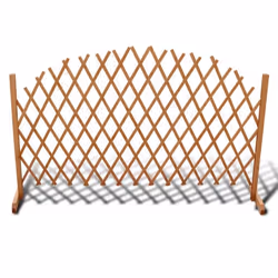 vidaXL Clôture en treillis bois solide 180x100 cm - TU