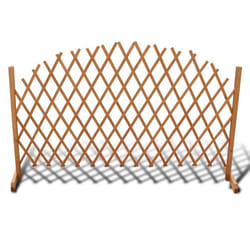vidaXL Clôture en treillis bois solide 180x100 cm - TU