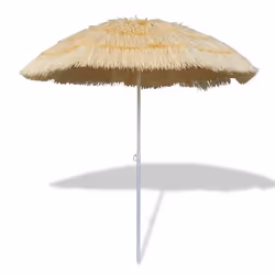 vidaXL Parasol de plage inclinable style Hawaii - TU