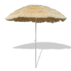 vidaXL Parasol de plage inclinable style Hawaii - TU