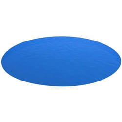 vidaXL Couverture de piscine ronde 488 cm PE Bleu