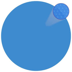 vidaXL Couverture de piscine ronde 549 cm PE Bleu
