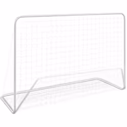 Ce but de football avec des montants de but solides et un filet compact est conçu pour les adultes et les enfants pour jouer  ...