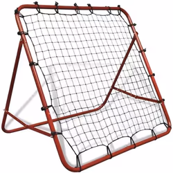 vidaXL Filet de rebond de football réglable 100x100 cm - TU