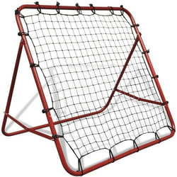 vidaXL Filet de rebond de football réglable 100x100 cm - TU