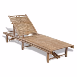 VidaXL 41499, Linge, Siège rembourré, Bambou, 650 mm, 2000 mm, 870 mm
