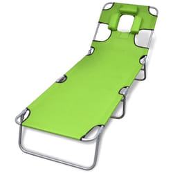 VidaXL 41484 chaise d'extérieur Linge Siège rembourré Polyester Vert