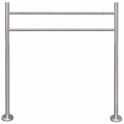 Support en acier inoxydable pour double boîte aux lettres - TU