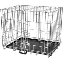 Vidaxl - Cage métallique et pliable pour chiens m