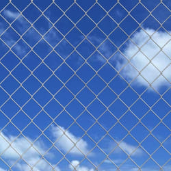 Vidaxl - Clôture à mailles losangées et poteaux acier galvanisé 15x1 m
