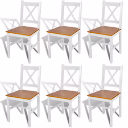 VidaXL 271497, Bois de pin, 415 mm, 455 mm, 855 mm, 44,5 cm, 6 pièce(s)
